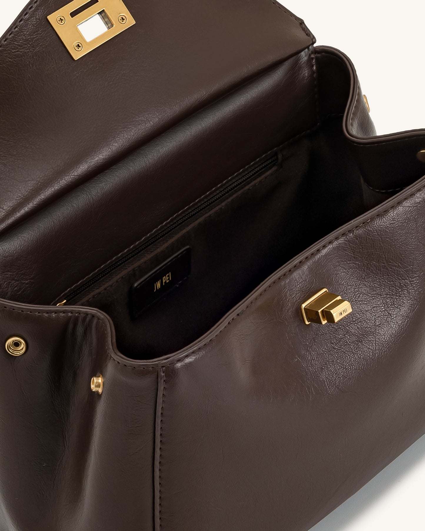 Bolso Lucia Classic Top - Marrón oscuro