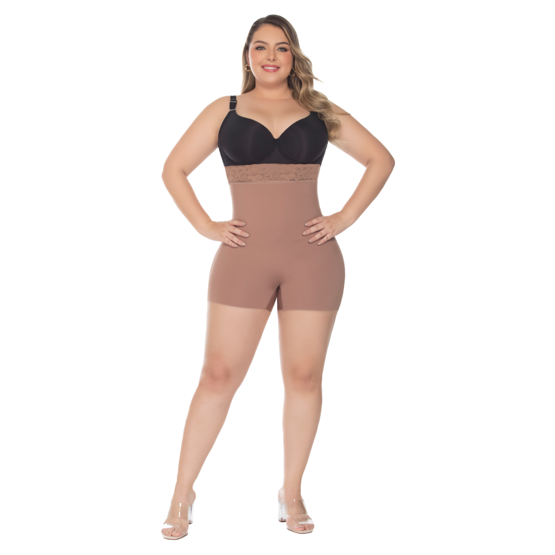 Short moldeador sin costuras | Control de abdomen y efecto push-up
