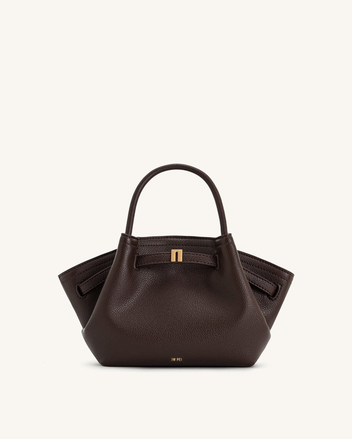 Bolso de mano Hana Mini - Marrón oscuro