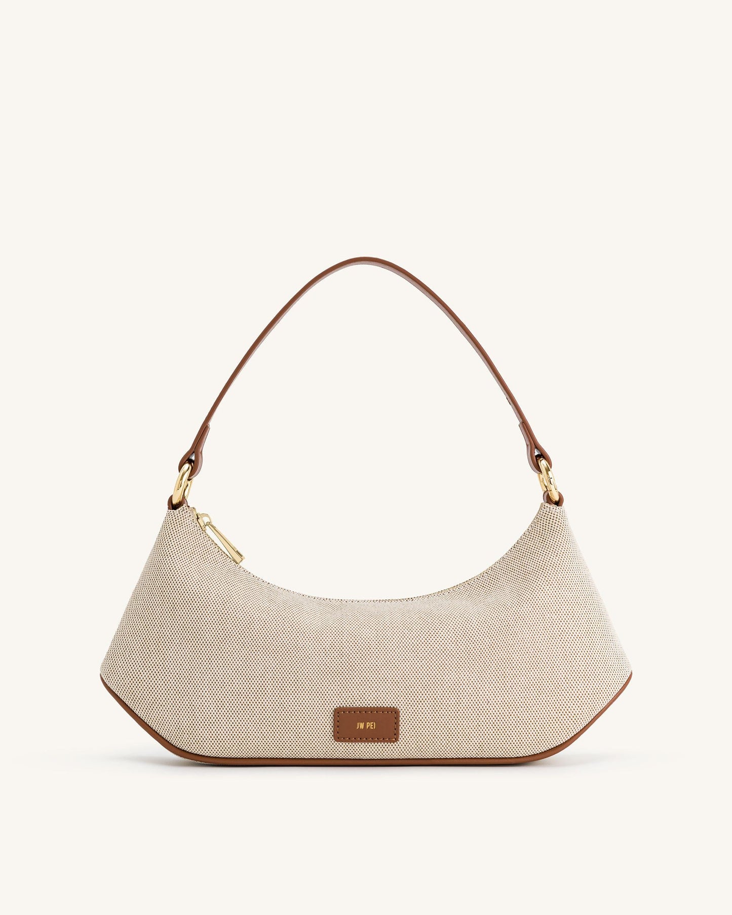 Bolso de hombro Lily - Lona marrón