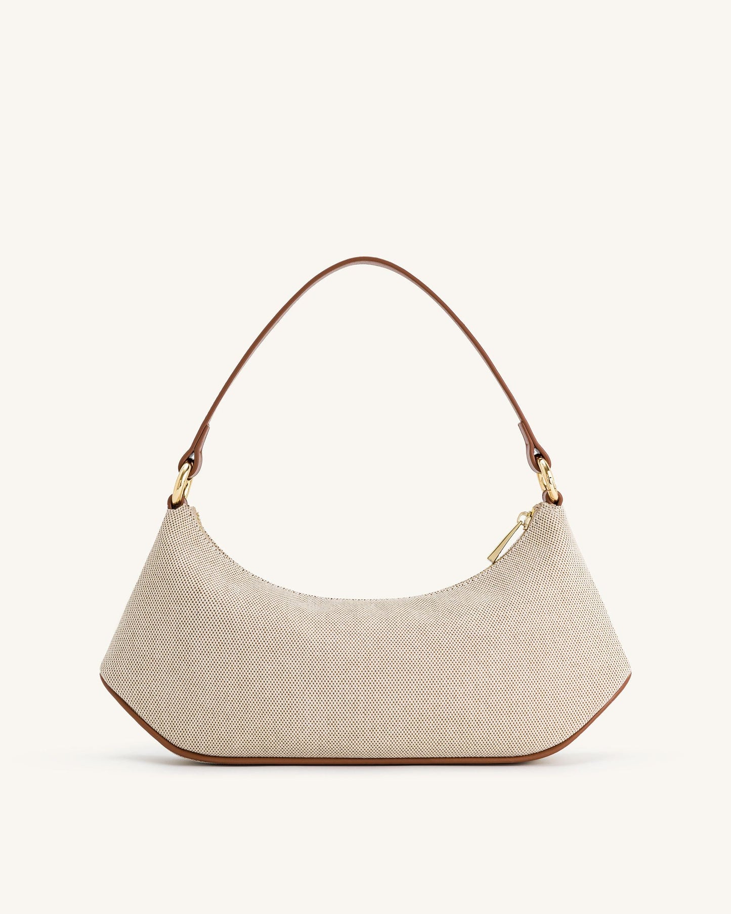 Bolso de hombro Lily - Lona marrón