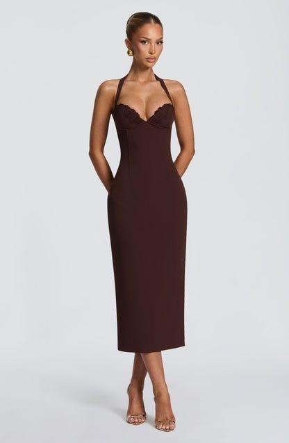 Cassia Vestido midi
