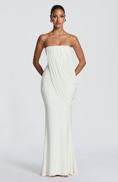 Vienna Maxi Dress - Ivory
