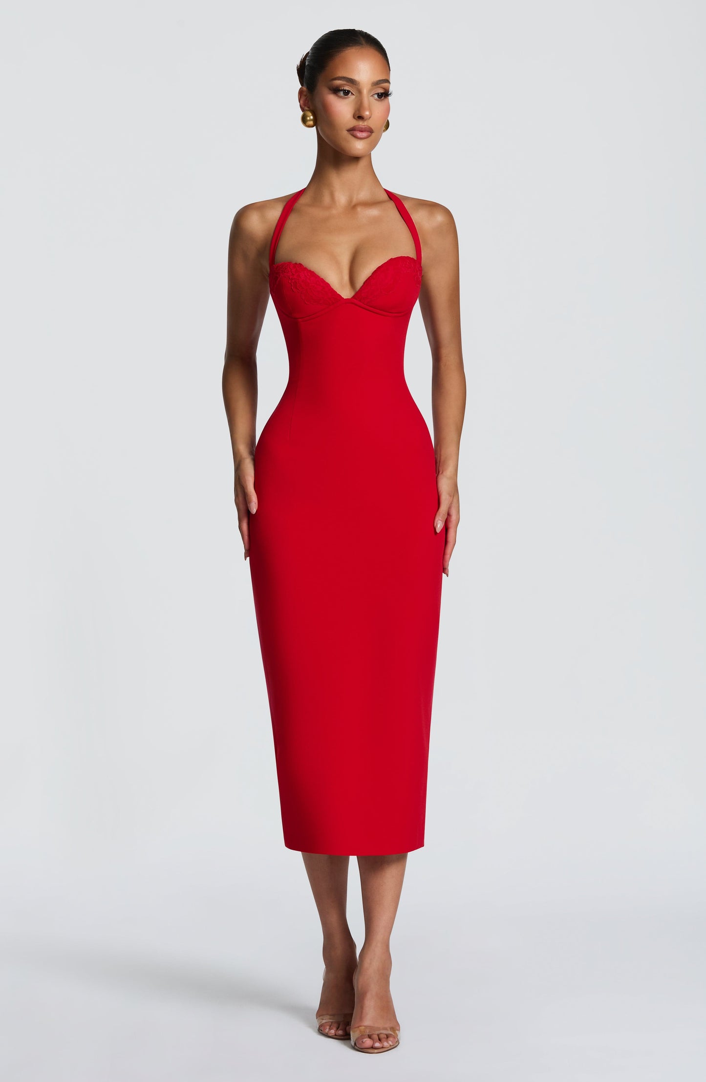 Cassia Vestido midi